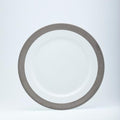 presentation plate (1/2 rim matte platinum)