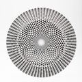 Diamonds black presentation plate