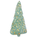 16 x 8" holiday tree - gold