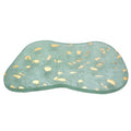 14 &frac12; x 8 &frac12;" lake appetizer tray - gold