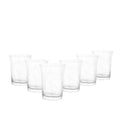 Set/6 tumblers, Clear