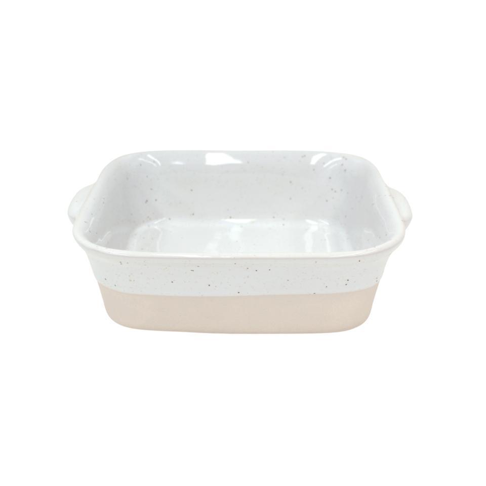 Sq. Baker 11", White