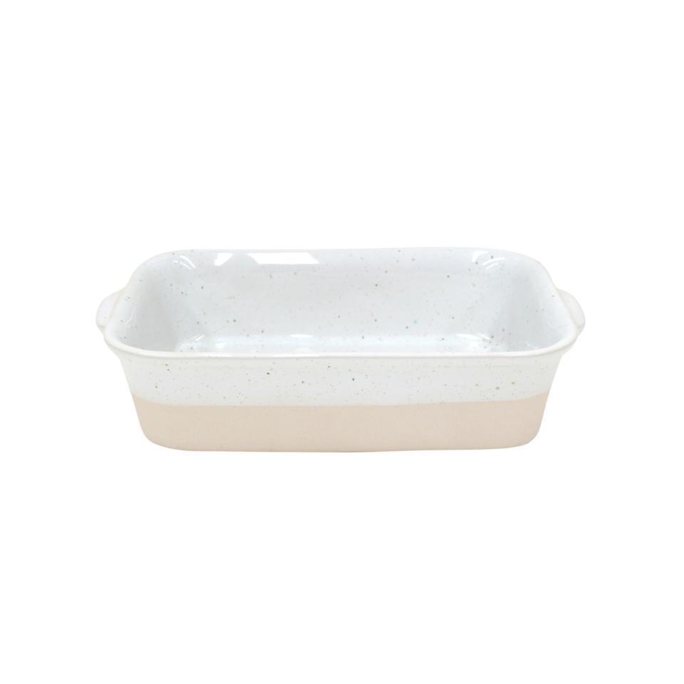 Rect. Baker 11", White