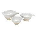 Set 3 Measuring Cups, White