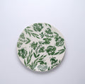Fiore Salad Plate, Italian Green