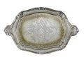 Florentino Wooden Tray, Antique Silver/Gold, Xsmall
