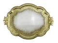 Florentino Wooden Tray, Antique Gold, Large