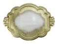 Florentino Wooden Tray, Antique Gold, XLarge