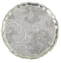Florentino Damask Wooden Tray/Charger, Large