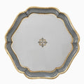 	Florentino Baroque Wooden Charger, Villa Blue