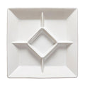 Sq. appetizer Tray 13", White