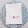 Floral Love Tri-Fold Napkin