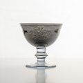 Rialto Borghese Etched Gray Compote