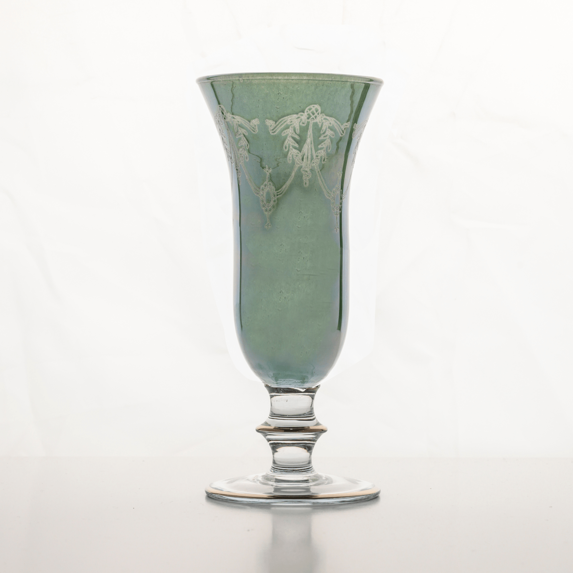 Rialto Borghese Etched Green Flute