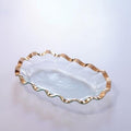 19 x 12" large shallow oval bowl