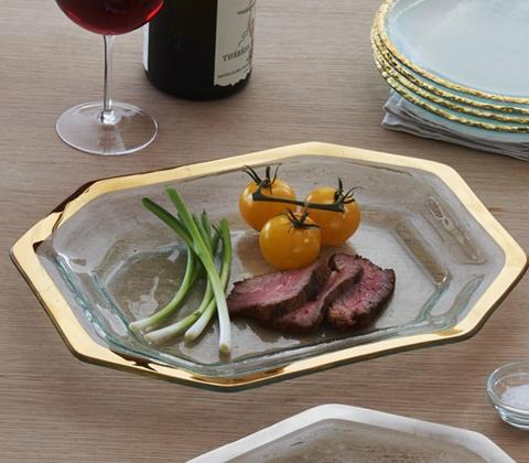 Roman Antique steak platter