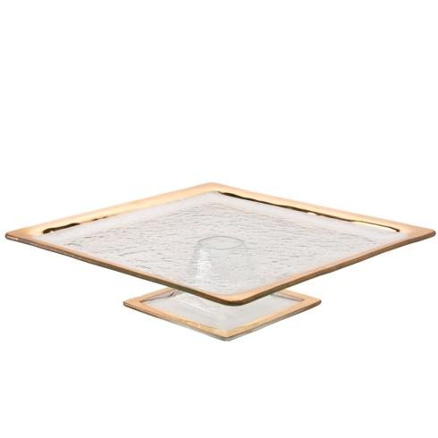 Roman Antique square cake stand