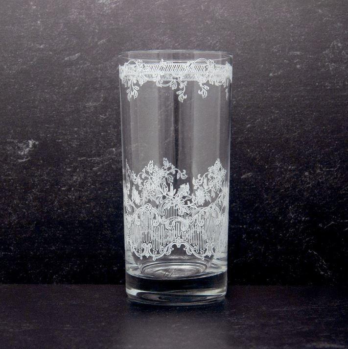 Giardino, White Highball Glass