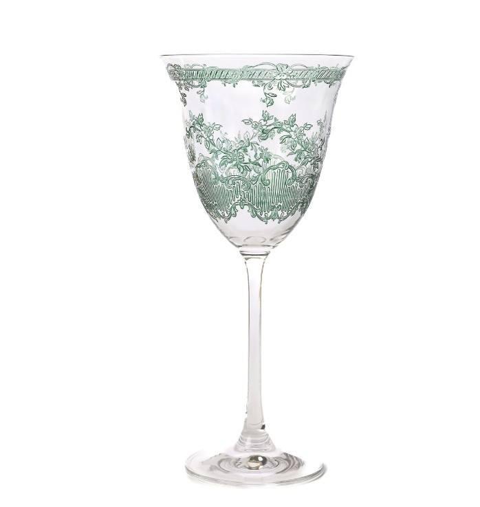 Giardino, Forest Green Wine Glass
