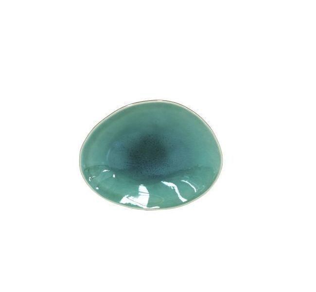 Oval Plate, Azur