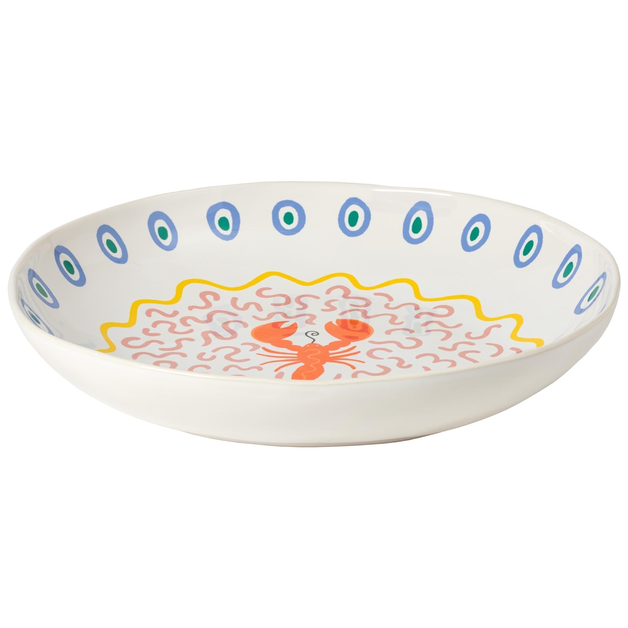 Serving bowl, Lobster