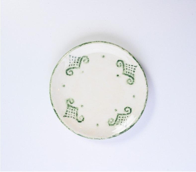 Bread Plate, Green