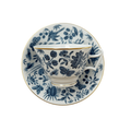 BLUE Tea Cup & Saucer
