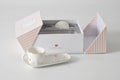 Set of 2 Espresso Cups & Saucers