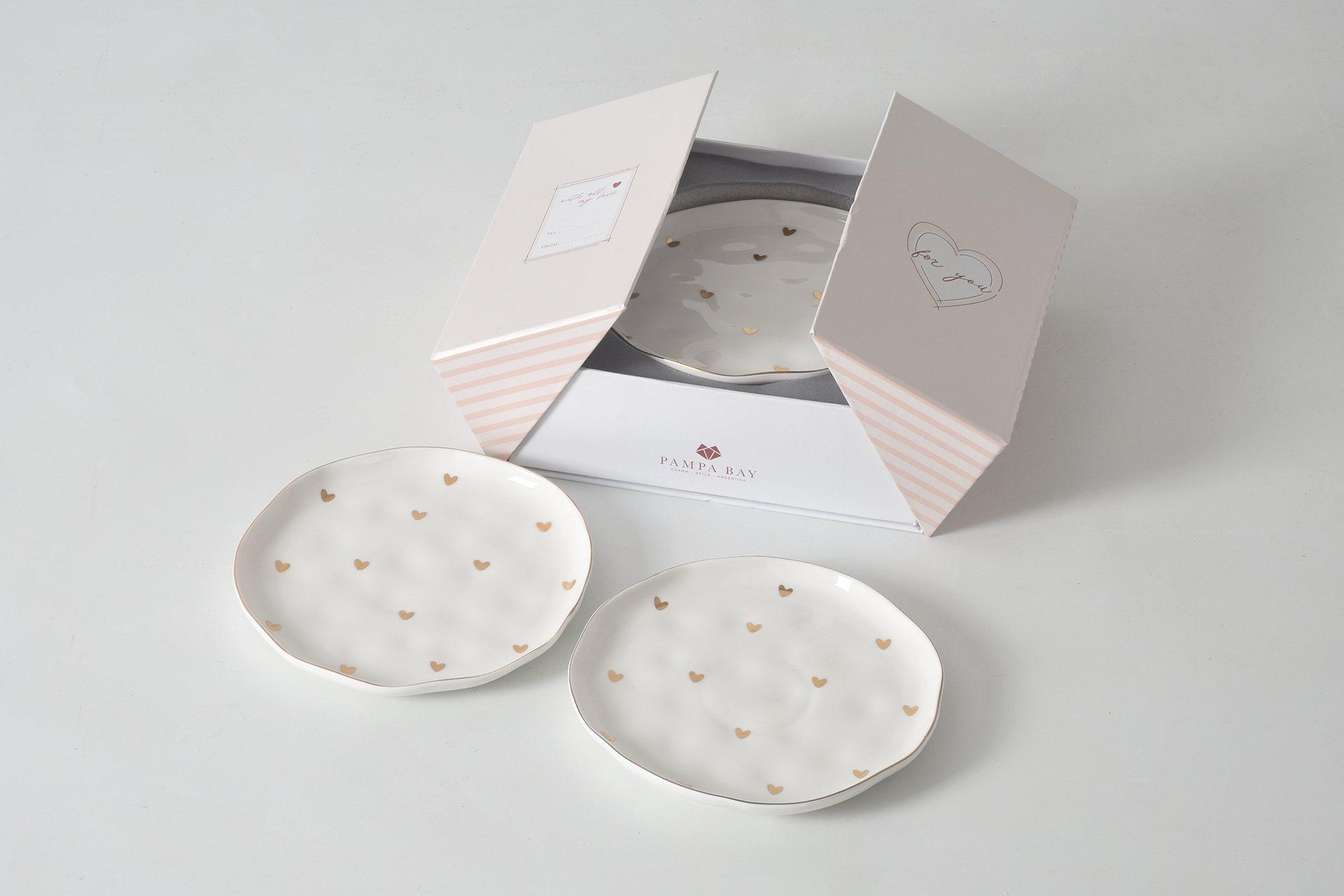 Set of 4 Dessert Plates