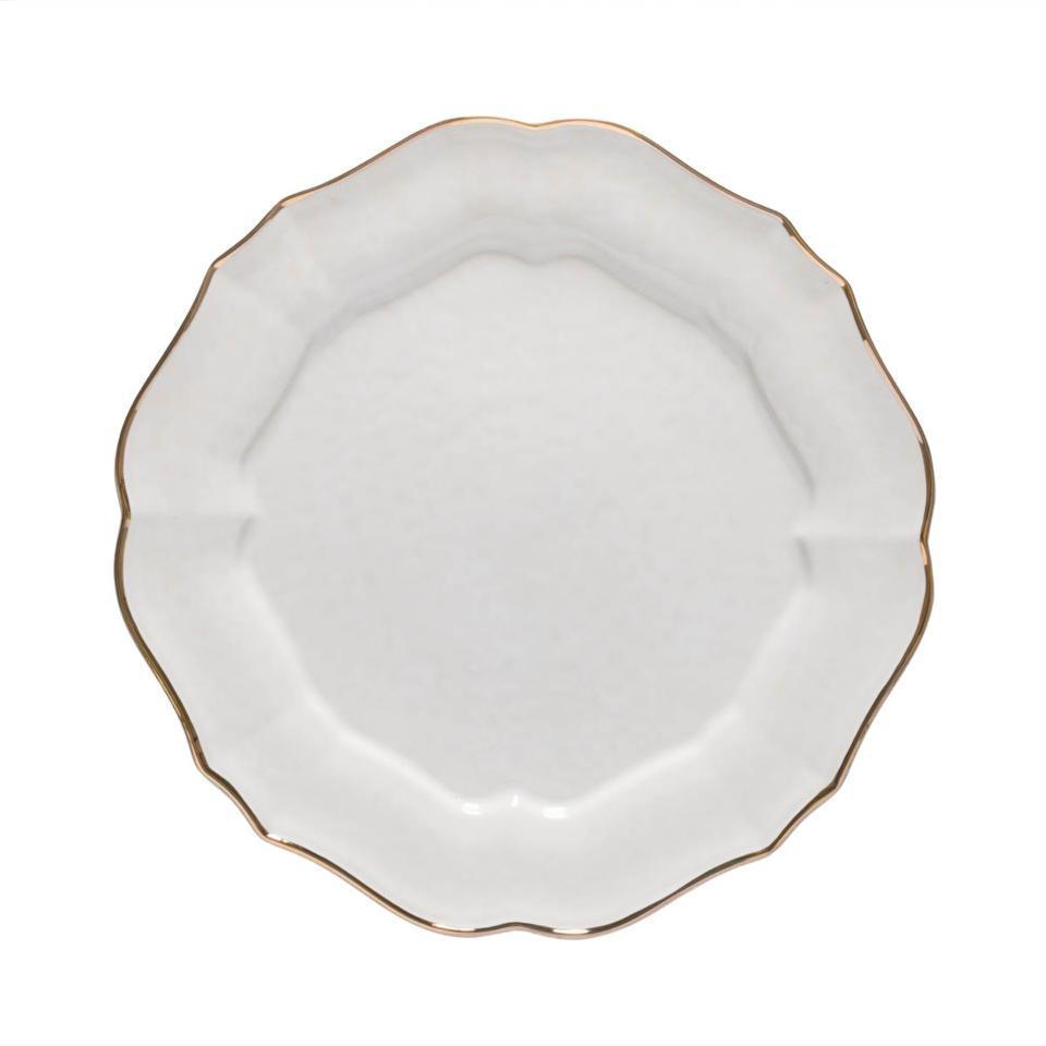 Dinner Plate, Gold