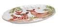 Oval Platter 20", White