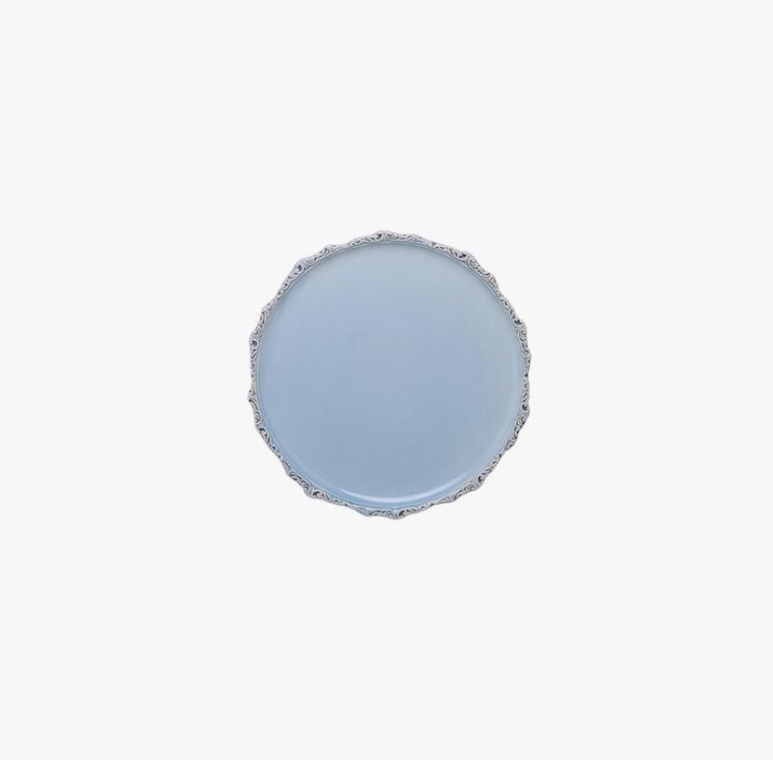 Imperial Light Blue Bread/Canape Plate