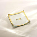 10 x 10" square matza plate