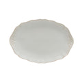 Oval Platter 13", White