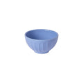 Set 4 latte bowls, Cornflower blue