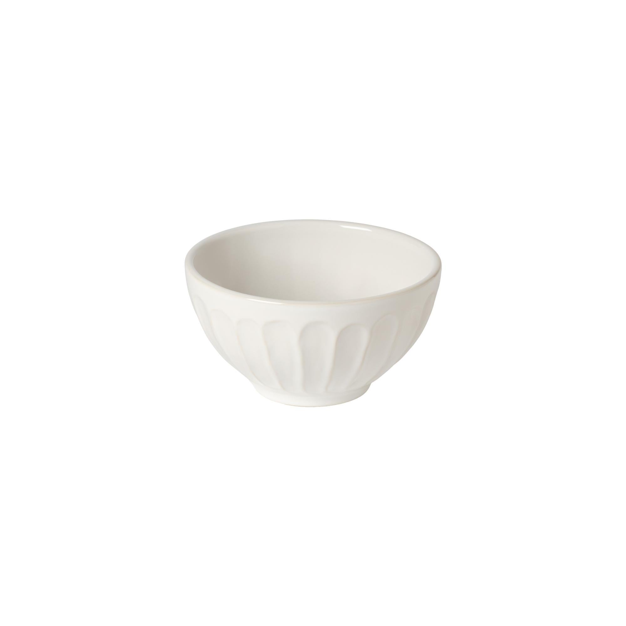 Set 4 latte bowls, White