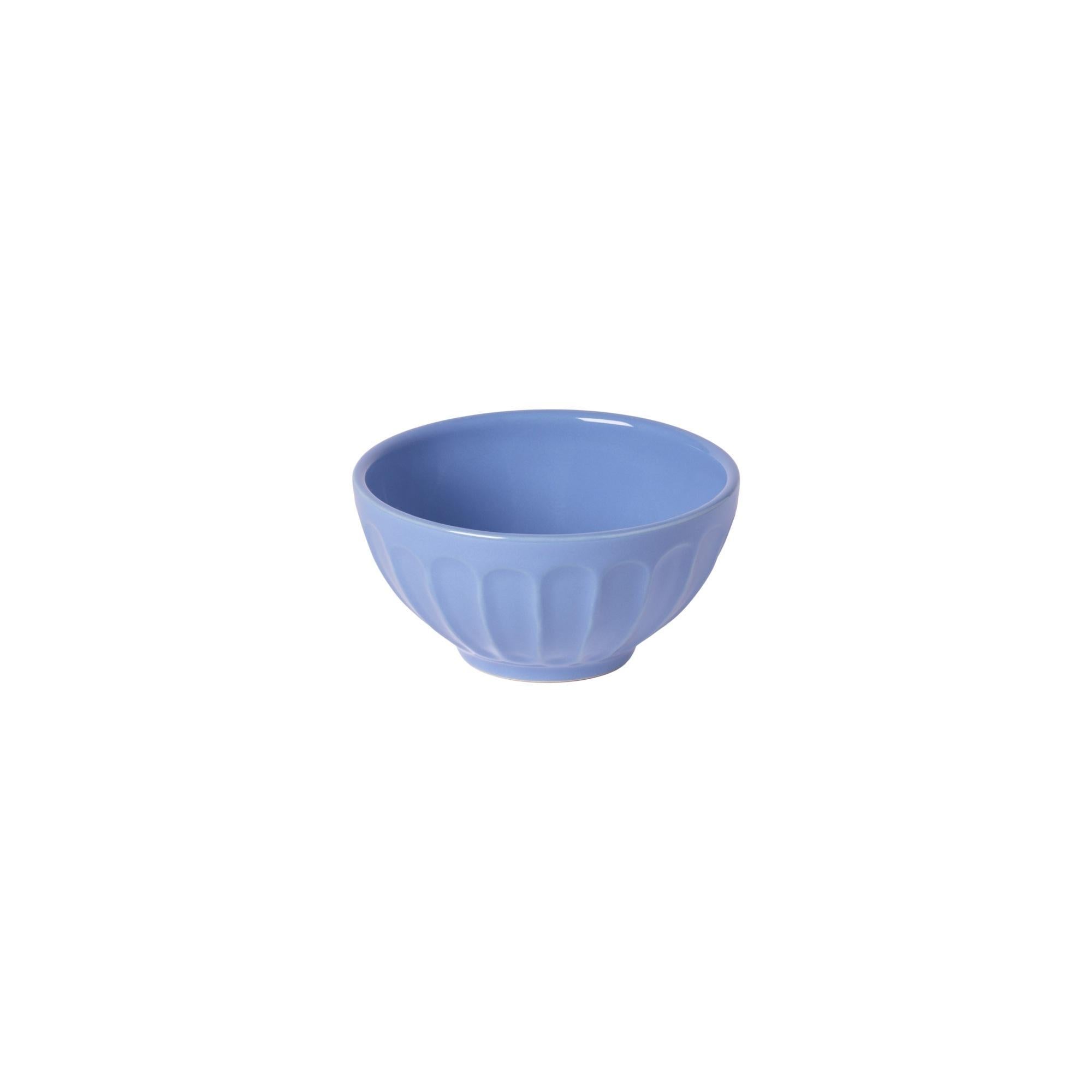 Set 4 fruit bowls, Cornflower blue