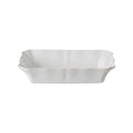 Rect. Baker 10", White