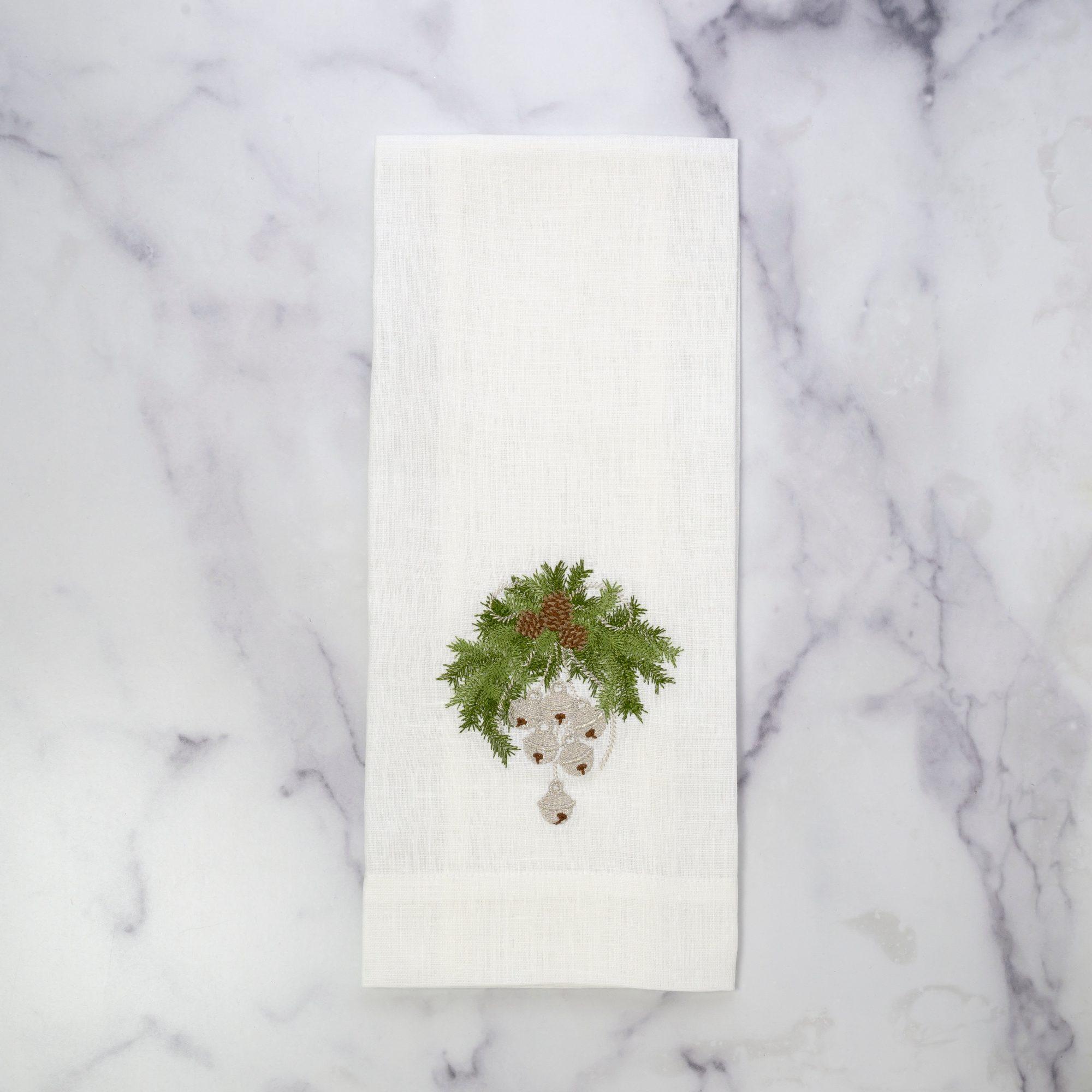 Jingle Bell Swag, White (Multi)