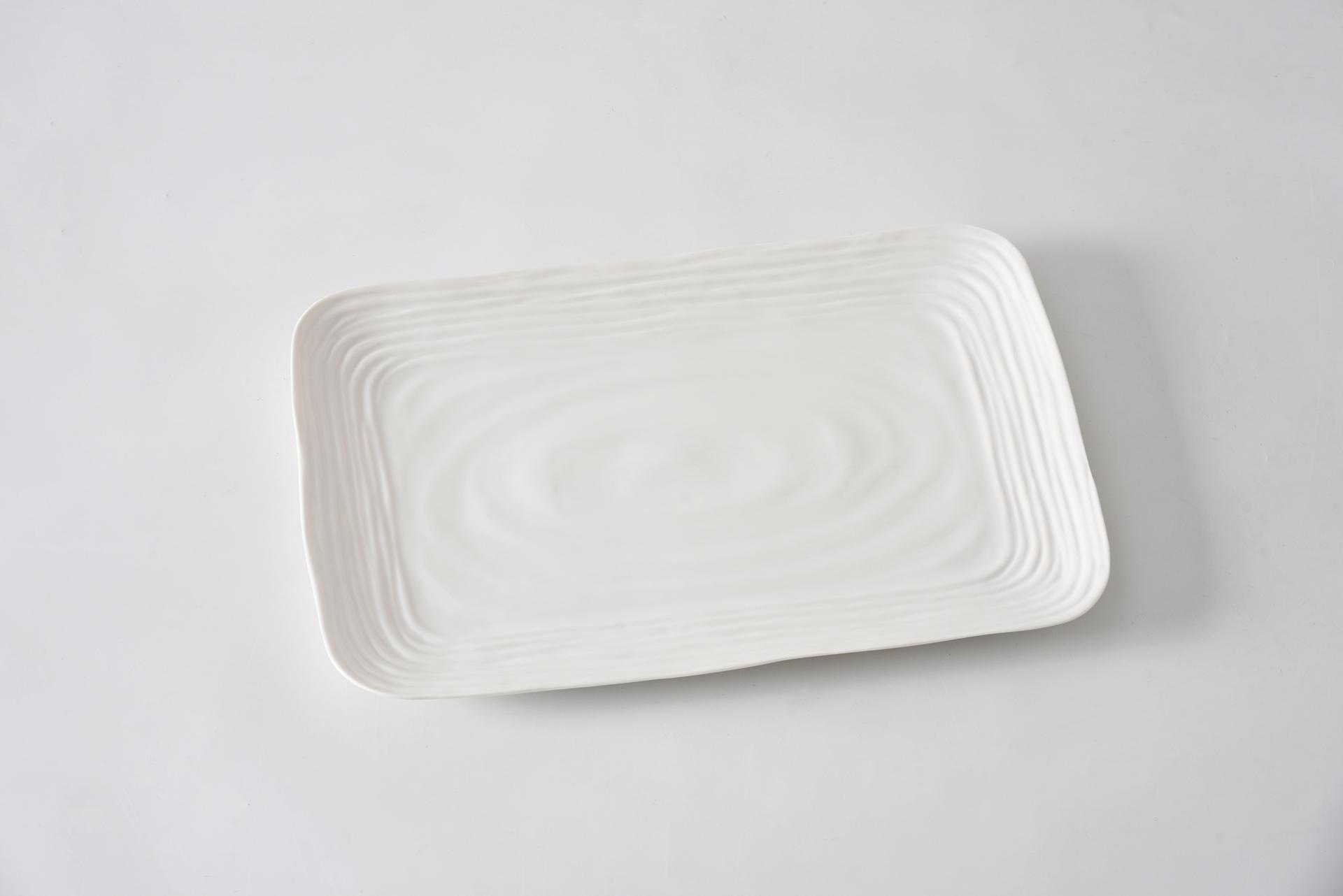 Medium Platter white