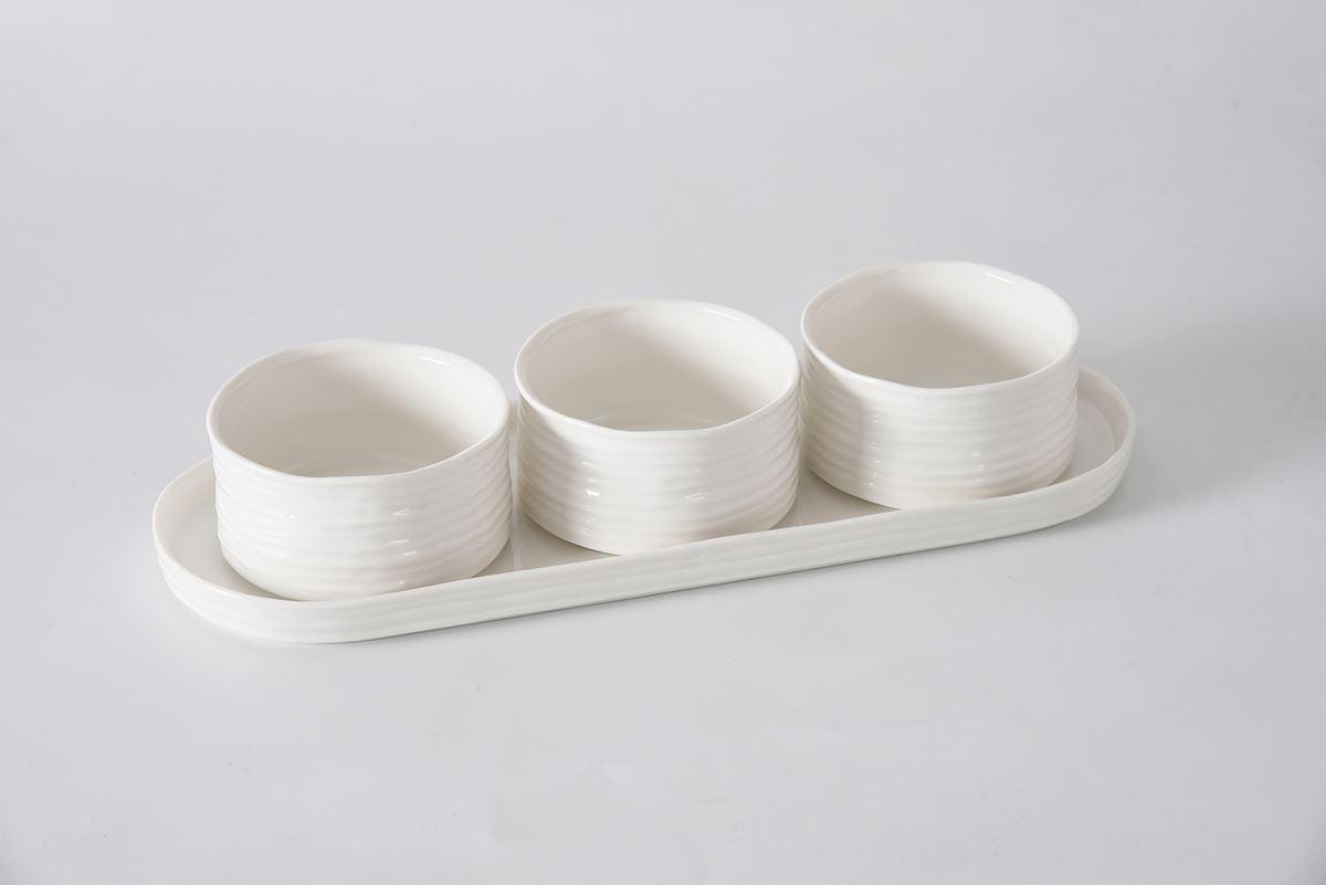 Entertaining Set - 4pc white