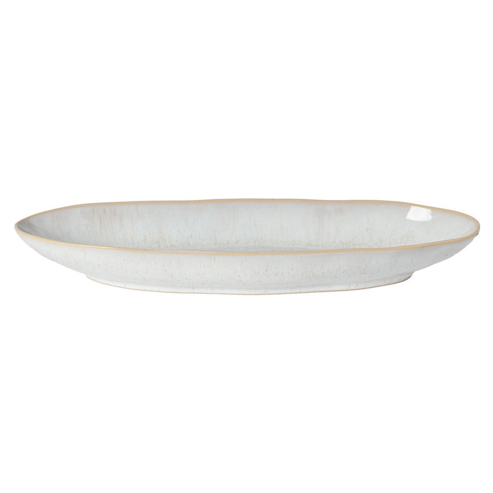 Oval Platter 16", Sand beige