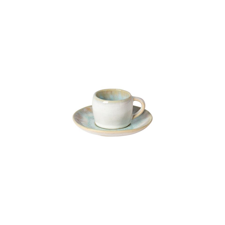 Coffee Cup and Saucer, Sea blue