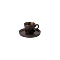 Coffee Cup and Saucer 3 oz., Metal