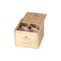 Gift box 8 espresso cups, Soft pink