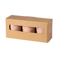 Gift box 3 mocha cups, Soft pink