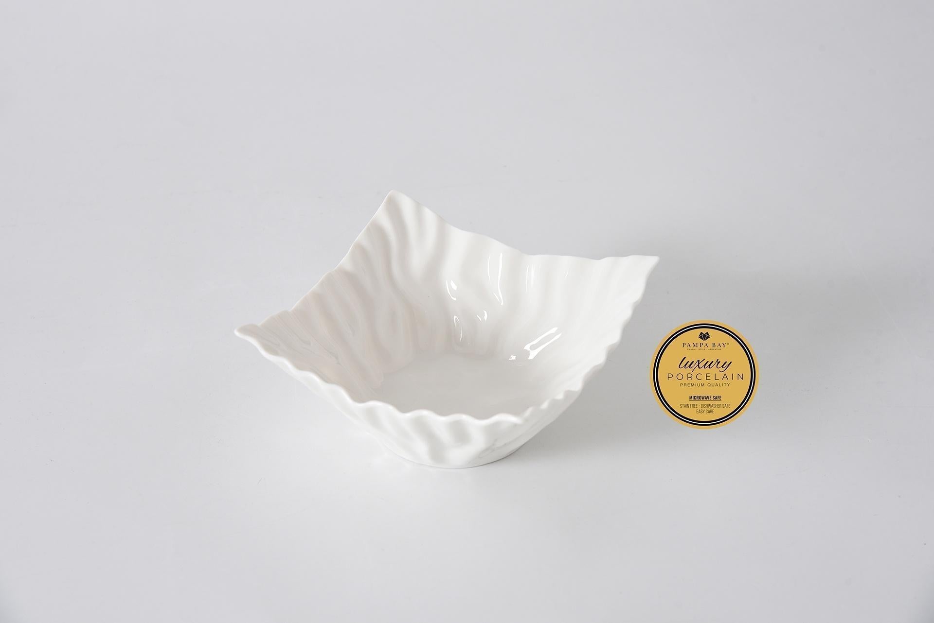 Square Snack Bowl ripple