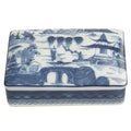 Blue Canton Large Rectangular Box