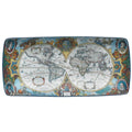 World Map Hondius Rectangular Tray, Small