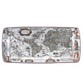 Blaeu Mercator Map Rectagular Tray, Small